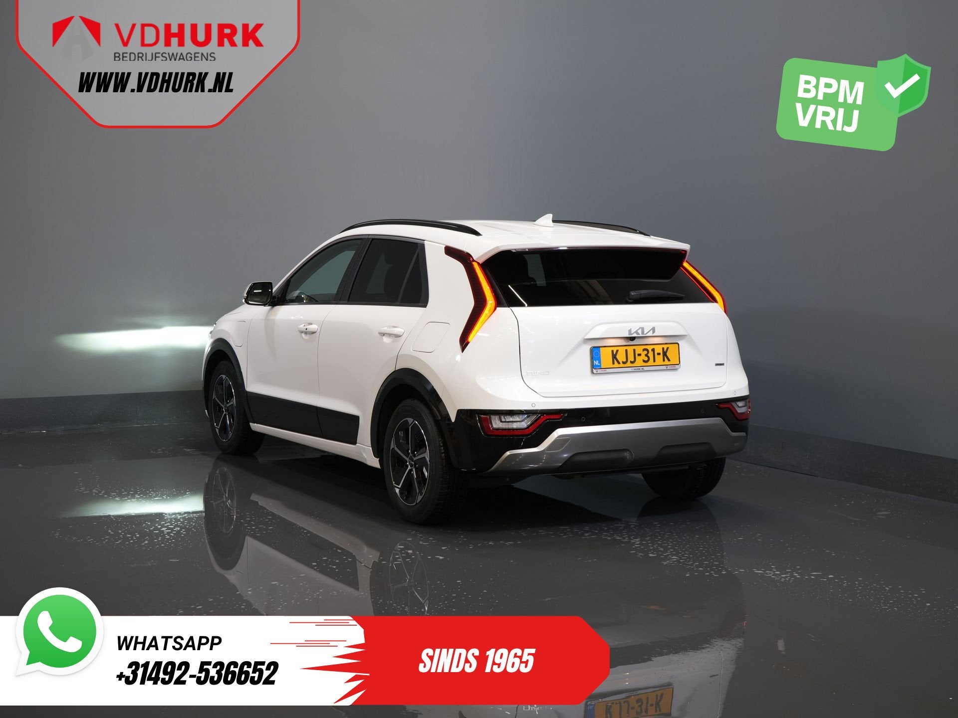 Kia Niro 1.6 GDi PHEV LED/ Adapt.Cruise/ Elek.Stoel/ Stoelve, Auto's, 8 kWh, Stof, Gebruikt, 135 min