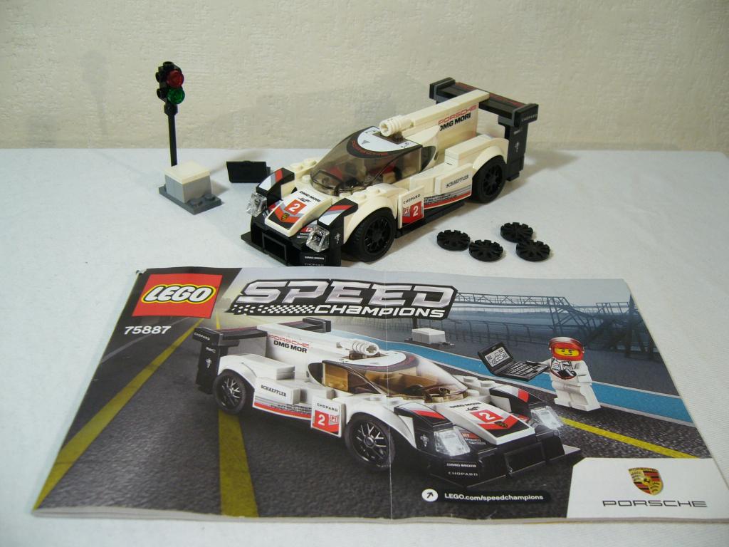 Lego Speed Champions 75887 Porsche 919 Hybrid, Gebruikt, Lego, Speed Champions, Ophalen of Verzenden