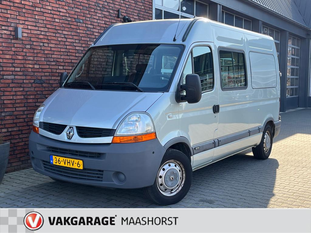 Renault Master T33 2.5 dCi L2H2 Rolstoelbus Handbediening Au, Auto's, Voorwielaandrijving, Stof, Gebruikt, Met garantie (alle)