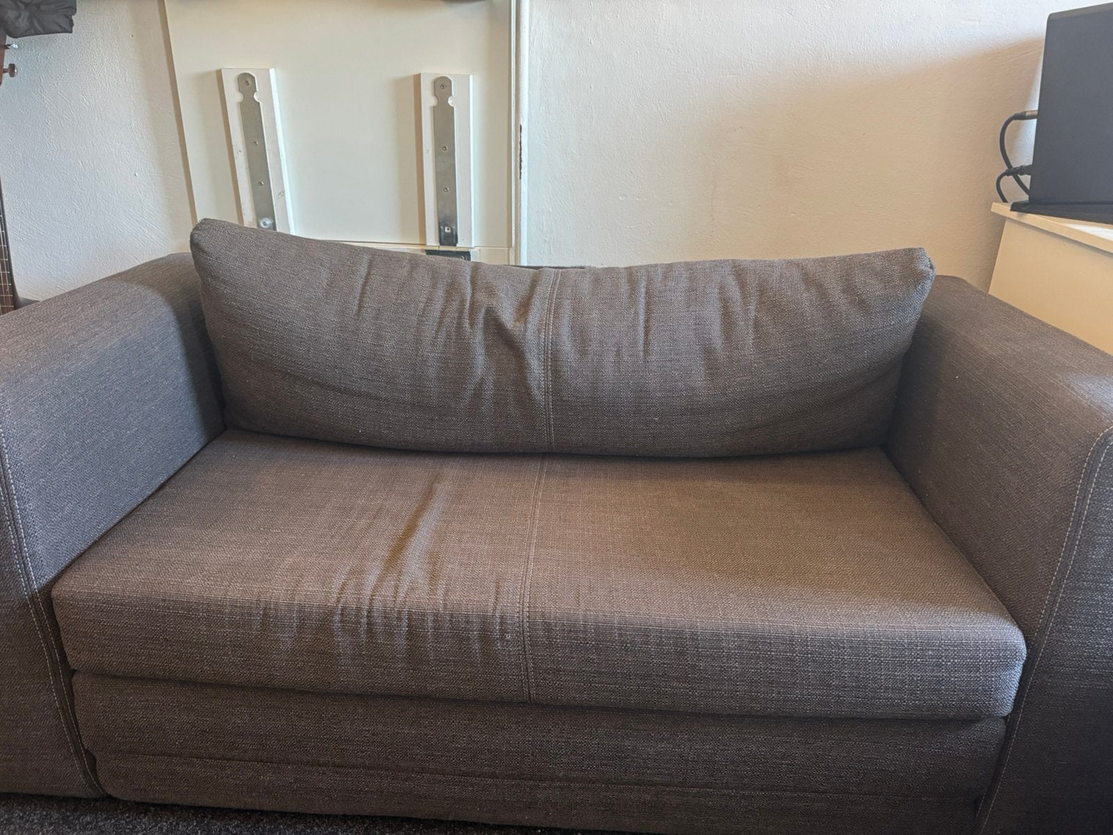 Bank - Slaapbank Ikea, Huis en Inrichting, Banken | Sofa's en Chaises Longues, Ophalen, Zo goed als nieuw, Tweepersoons