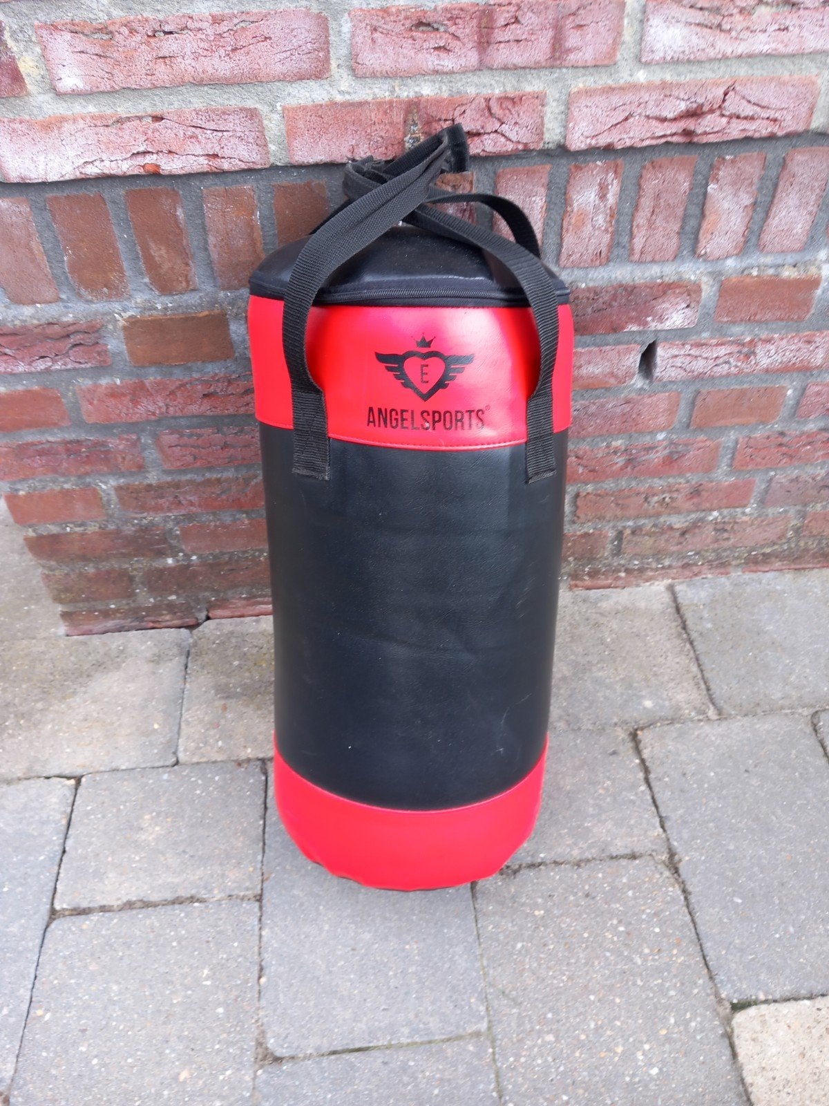 Bokszak Angelsport - 52cm hoog, 24cm doorsnede, Sport en Fitness, Boksen, Ophalen of Verzenden, Gebruikt, Bokszak