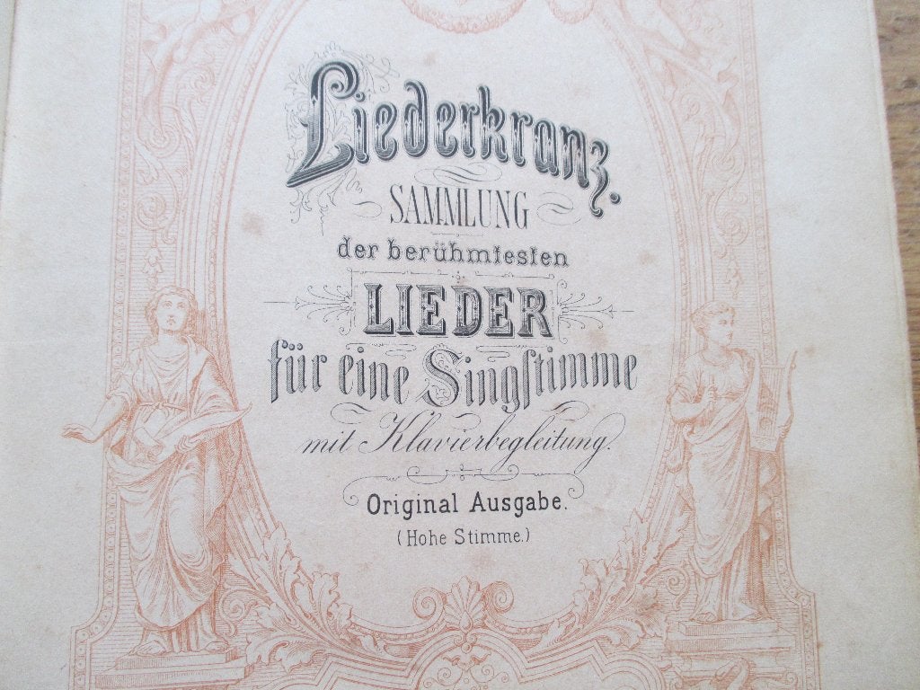 Liederkranz: Liederen voor Zangstem met Pianobegeleiding, Zang, Gebruikt, Klassiek, Ophalen of Verzenden
