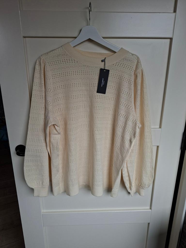 Nieuwe Vero Moda trui, maat 46-48, gebroken wit, Vero Moda, Wit, Maat 46/48 (XL) of groter, Nieuw