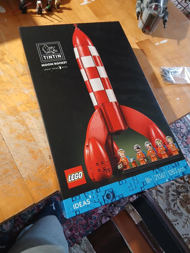 Lego 21367 Tintin Maanraket, Kinderen en Baby's, Speelgoed | Duplo en Lego, Nieuw, Ophalen of Verzenden, Ideas, Complete set