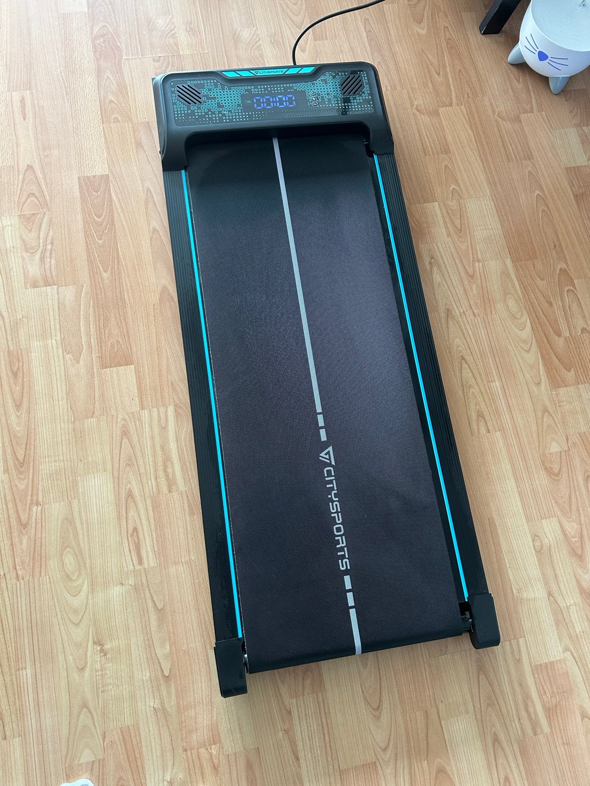 Citysports loopband met afstandbediening, Sport en Fitness, Fitnessapparatuur, Zo goed als nieuw, Loopband, Benen, Metaal, Ophalen