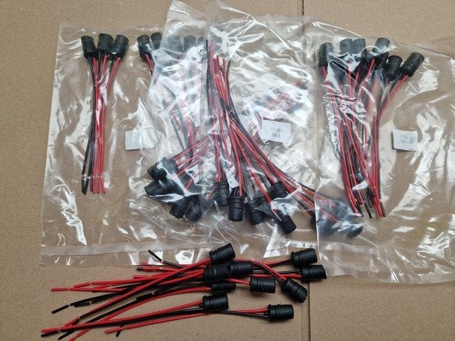 50x Lamp fitting houders voor T10 lampen universeel, Geen merk, Nieuw, Ophalen of Verzenden, Koplamp