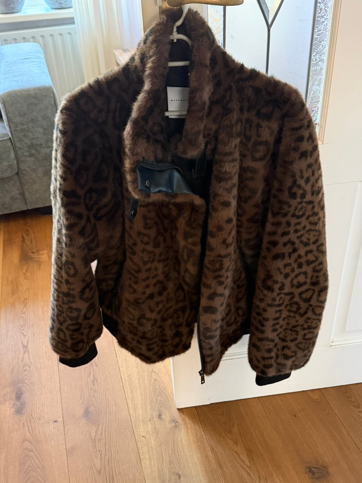 Rino &pelle  bont jas helaas te groot maat 44. 70 euro, Kleding | Dames, Ophalen of Verzenden, Zo goed als nieuw, Maat 42/44 (L)