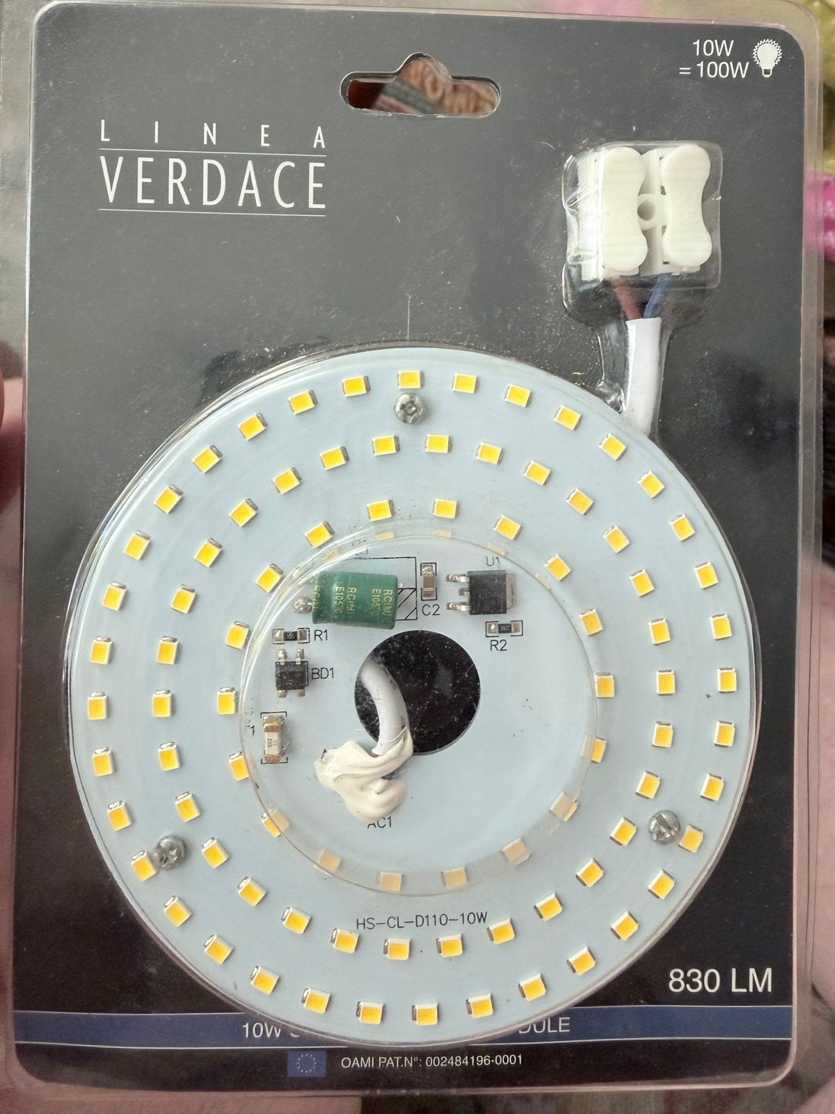 Linea Verdace LED module 10W - 830 LM, Led-lamp, Instelbaar wit, 60 watt of meer, Nieuw