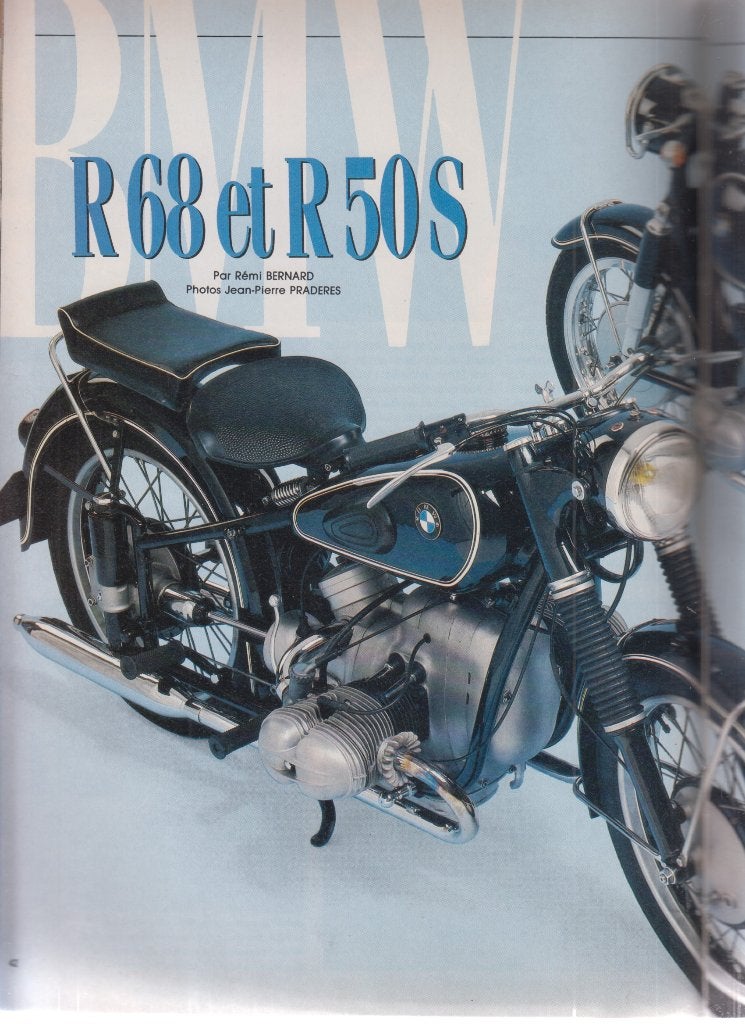 Motorcycles BMW R 68 & BMW R 50S classic bike, Verzenden, Gelezen