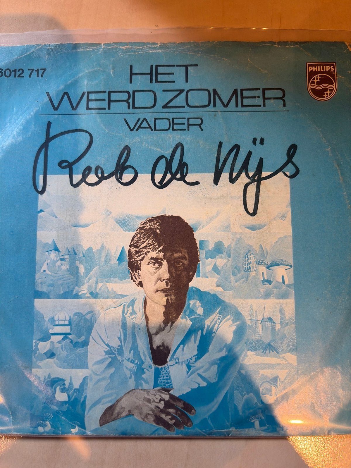 Rob de Nijs - Het Werd Zomer / Vader (Vinyl Single 1977), Gebruikt, Ophalen of Verzenden, EP, Nederlandstalig