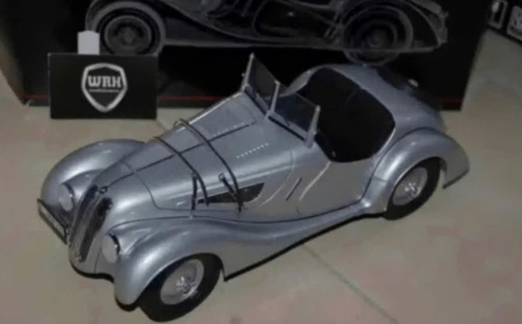 1:12 BMW 328 ROADSTER silver Premium classixxs in box WRH, Verzenden, Zo goed als nieuw, 1:9 t/m 1:12, Auto