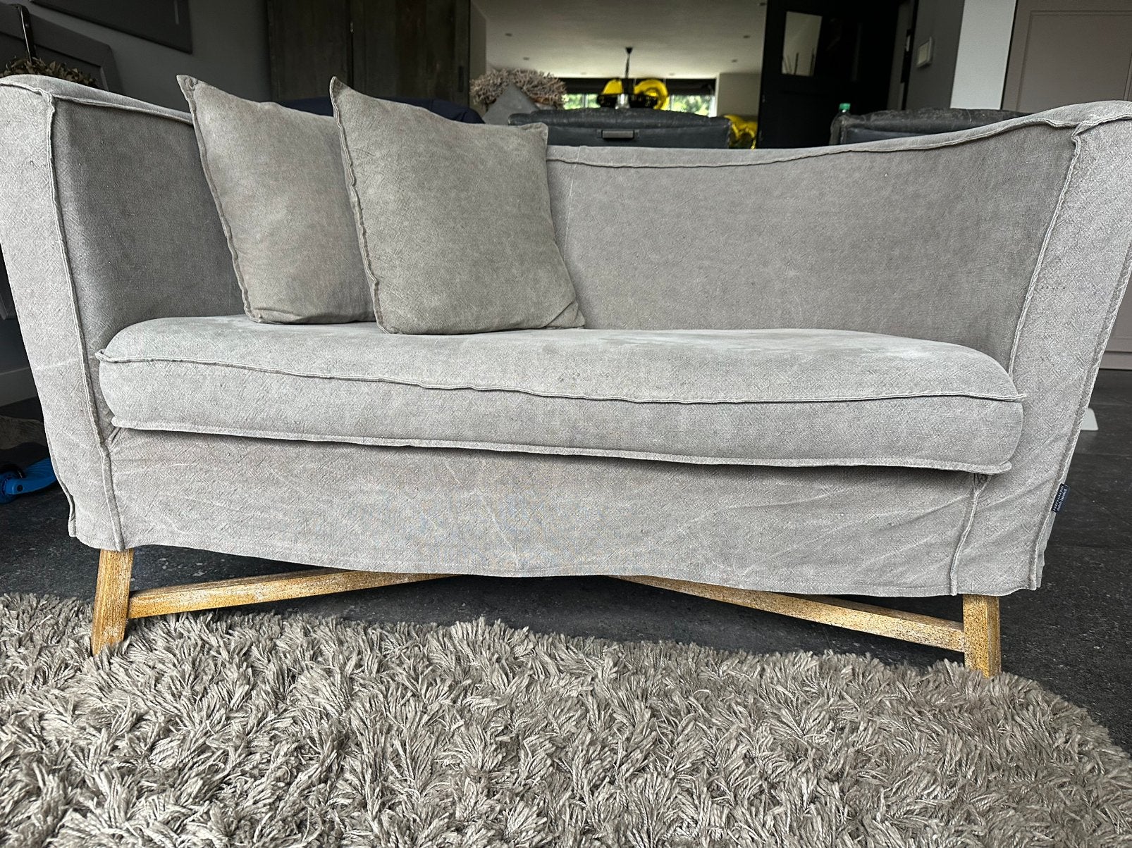 Aura Peeperkorn bank en 2 Fauteuils  dikke Dirk, Huis en Inrichting, Ophalen, 75 tot 100 cm, Minder dan 150 cm