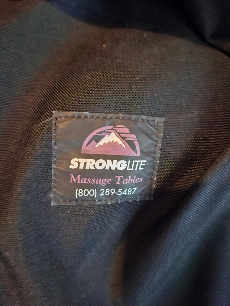 Te koop zgan  Stronglite houten stoel voor stoelmassage, Sport en Fitness, Massageproducten, Ophalen, Zo goed als nieuw, Massagestoel of Kussen