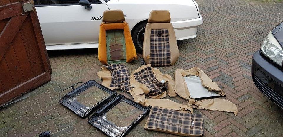 SET RECARO STOELEN TER RESTAURATIE, Ophalen, Gebruikt