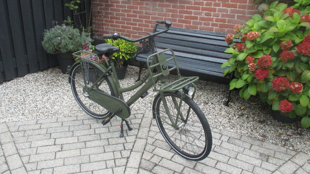 cortina  meisjes ( jongens ) fiets  26  inch.   3  ver., Fietsen en Brommers, Terugtraprem, Cortina U4 transportfiets, Versnellingen
