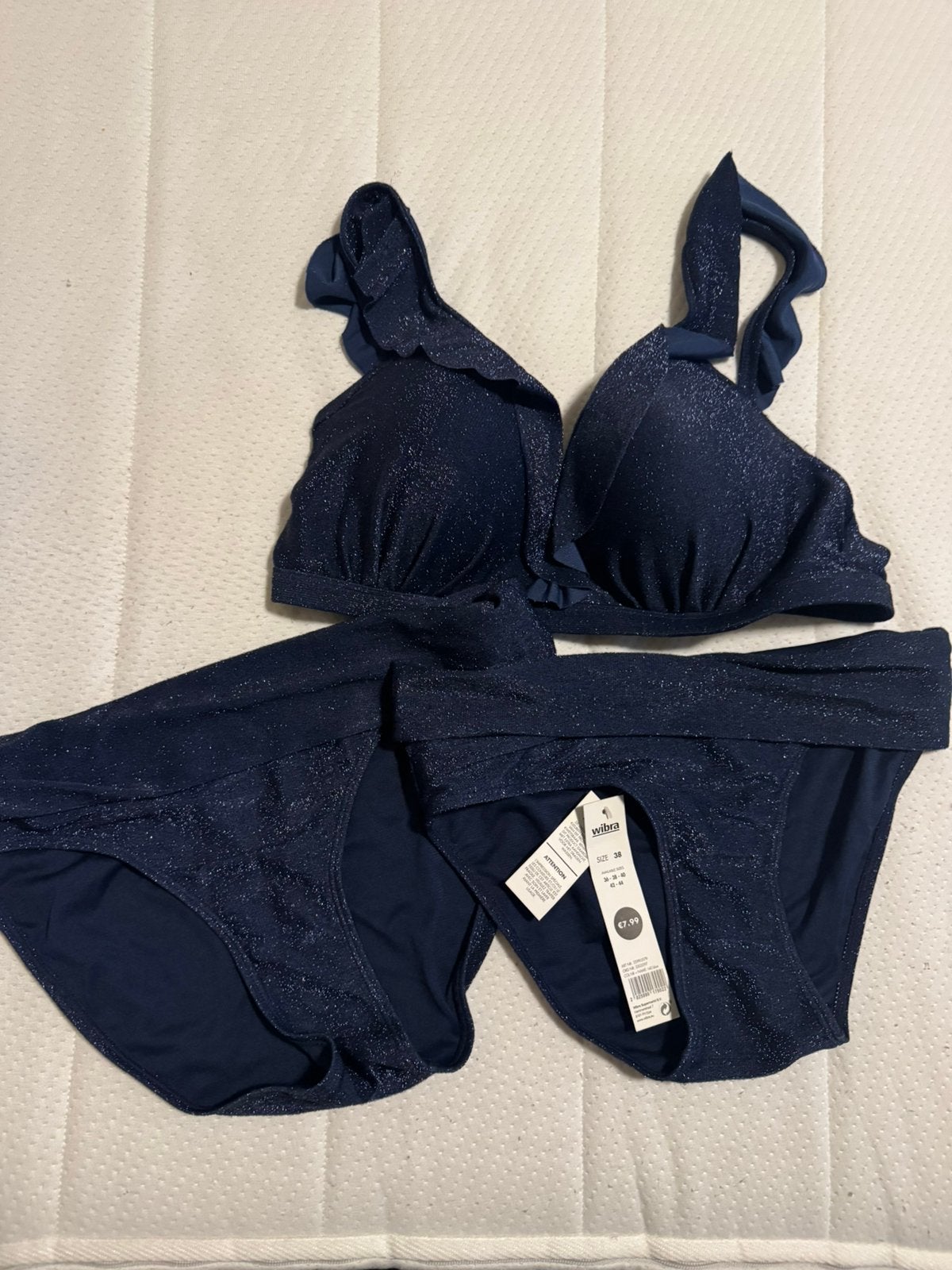 Nieuwe blauwe bikini, Ophalen of Verzenden, Zo goed als nieuw, Blauw, Bikini