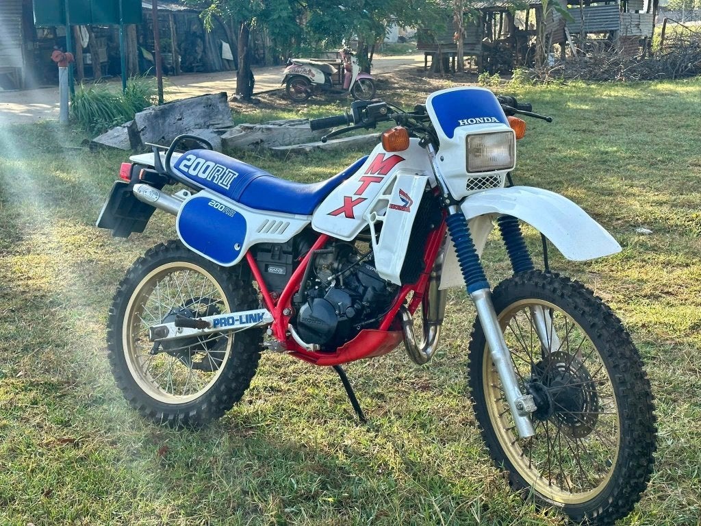 Honda MTXRII/MD07  ( Bj 1985 )  Schadebrommers ., Fietsen en Brommers, 6 versnellingen, Honda, Verzenden, Maximaal 45 km/u