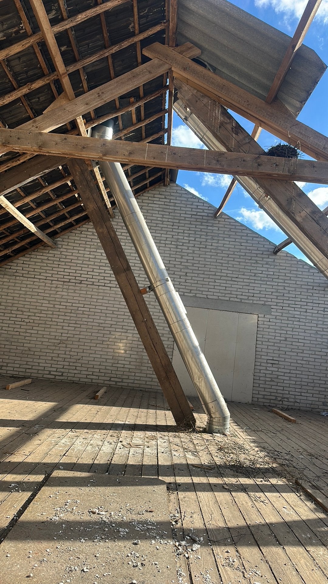 3 kachelpijpen en 3 dakdoorvoeren/schoorsteen, Ophalen, Zo goed als nieuw