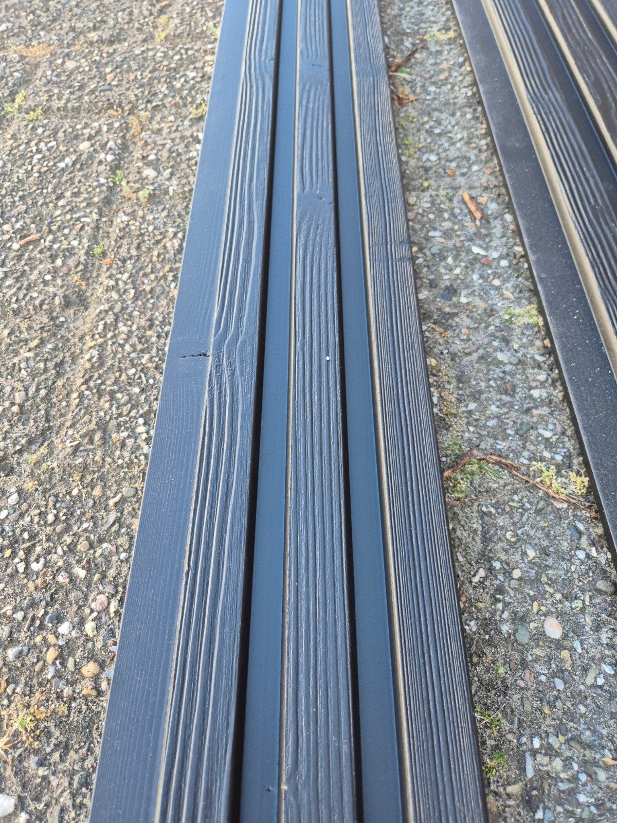 Zwarte gevelbekleding rabatdelen - Nieuw modiwood, Ophalen, 25 tot 50 mm, Nieuw, Plank
