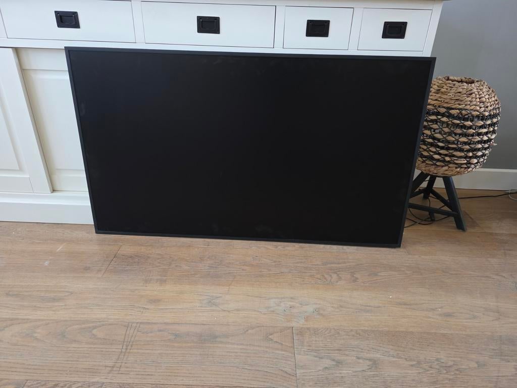 Samsung The Frame 55 inch met witte lijst 2022, Ophalen, Zo goed als nieuw, 100 cm of meer, Samsung