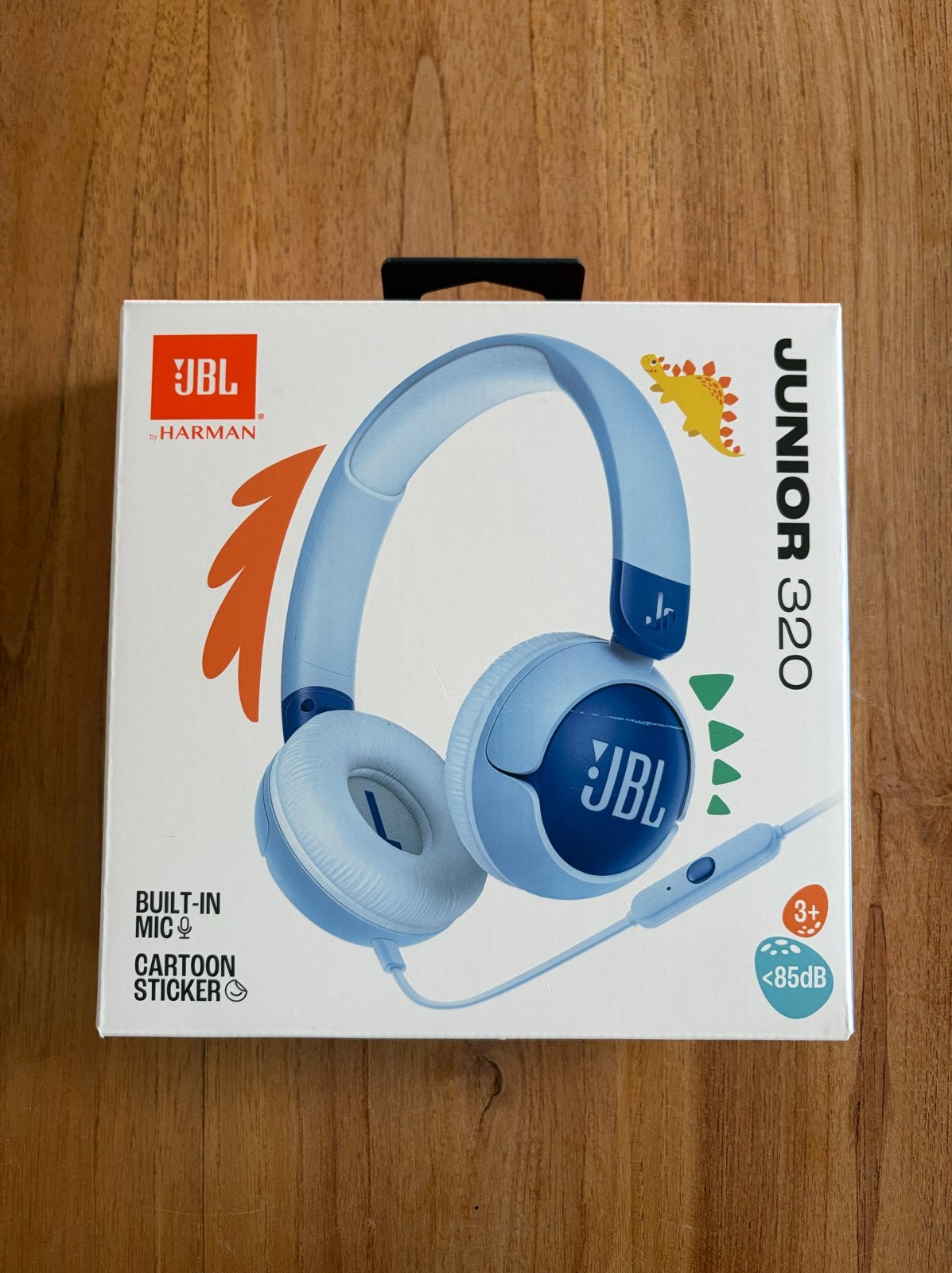 JBL Junior 320 bedrade on-ear koptelefoon blauw (kinderen), Ophalen, JBL, On-ear, Zo goed als nieuw