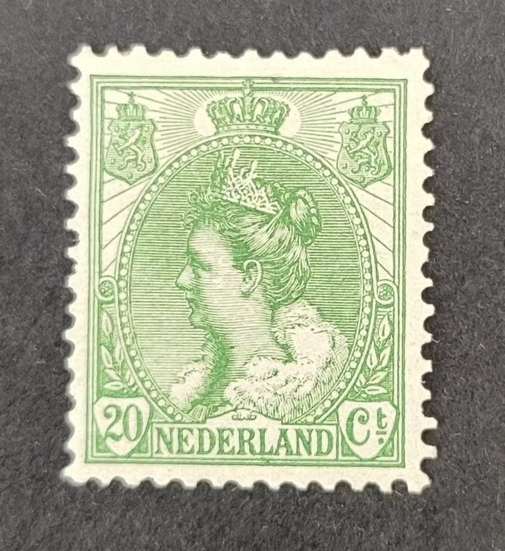 nederland nvph 68 (ongebr), Postzegels en Munten, Ophalen of Verzenden, T/m 1940, Postfris