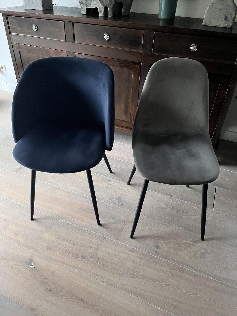 Eetkamerstoelen, Ophalen, Overige kleuren, Zo goed als nieuw, Stof