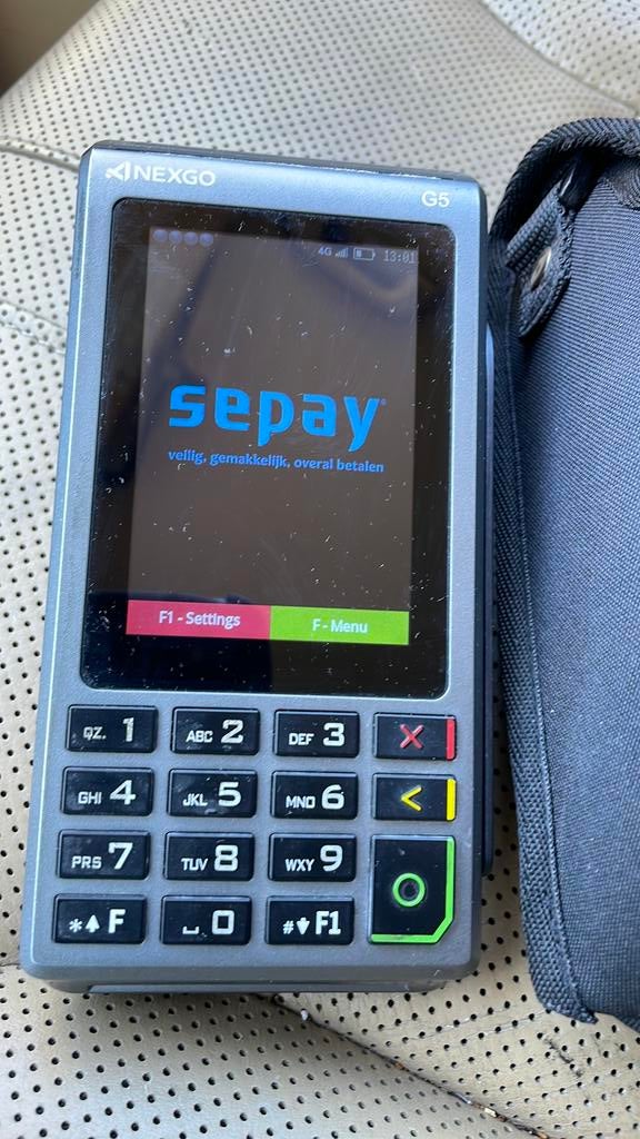 NEXGO G5 mobiel pinautomaat, Ophalen of Verzenden, Zo goed als nieuw
