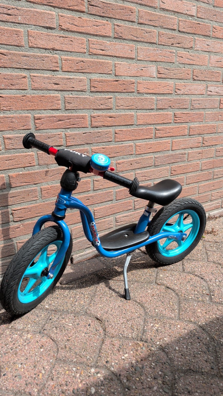 Puky loopfiets blauw - Zo goed als nieuw, Fietsen en Brommers, Fietsen | Kinderfietsjes, Ophalen, Zo goed als nieuw, 16 tot 20 inch