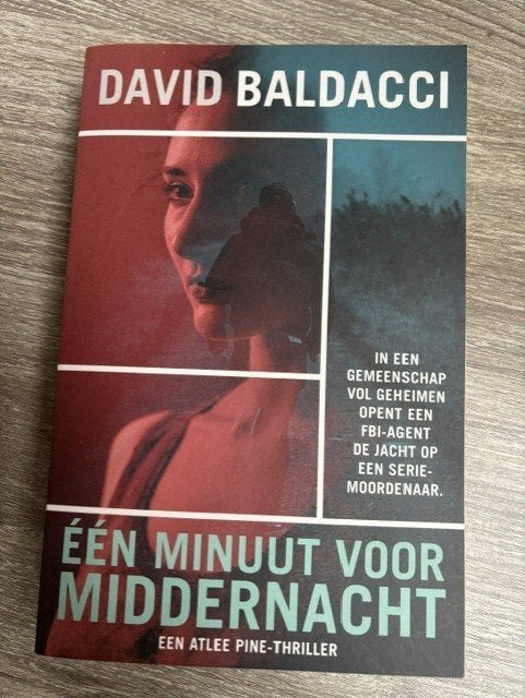David Baldacci - Eén Minuut Voor Middernacht (Atlee Pine), Boeken, David Baldacci, Nederland, Ophalen, Gelezen
