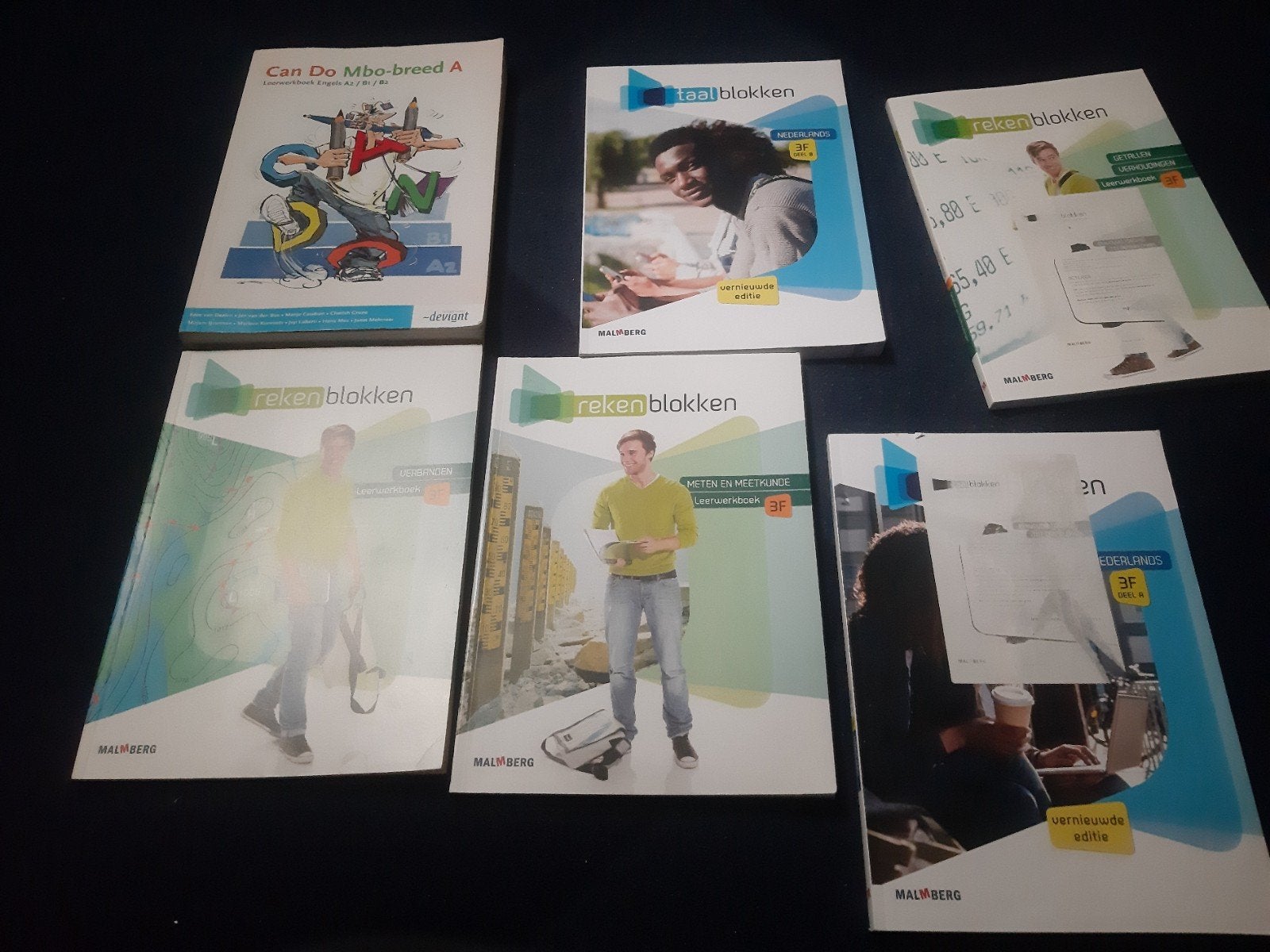 Mbo schoolboeken, Ophalen, Zo goed als nieuw, Overige niveaus