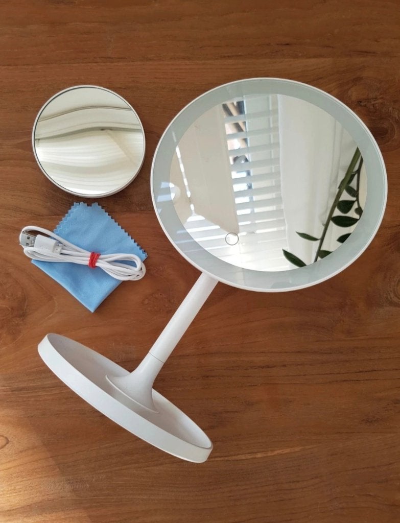 Magnitone London make-up spiegel verlicht, Wit, Zo goed als nieuw, Toebehoren, Verzenden