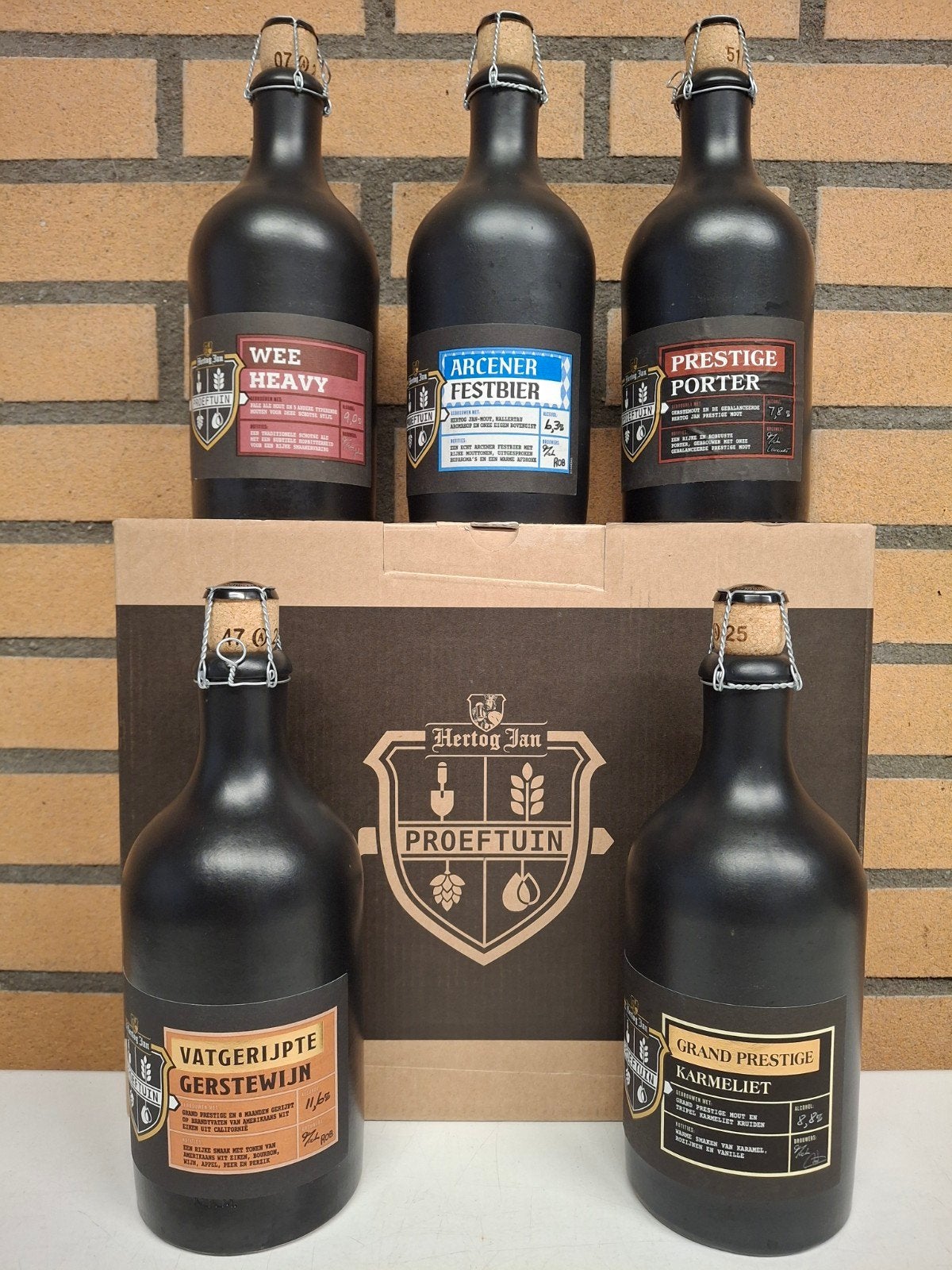 Hertog Jan Proeftuin bieren, Verzamelen, Ophalen of Verzenden, Nieuw, Flesje(s), Hertog Jan