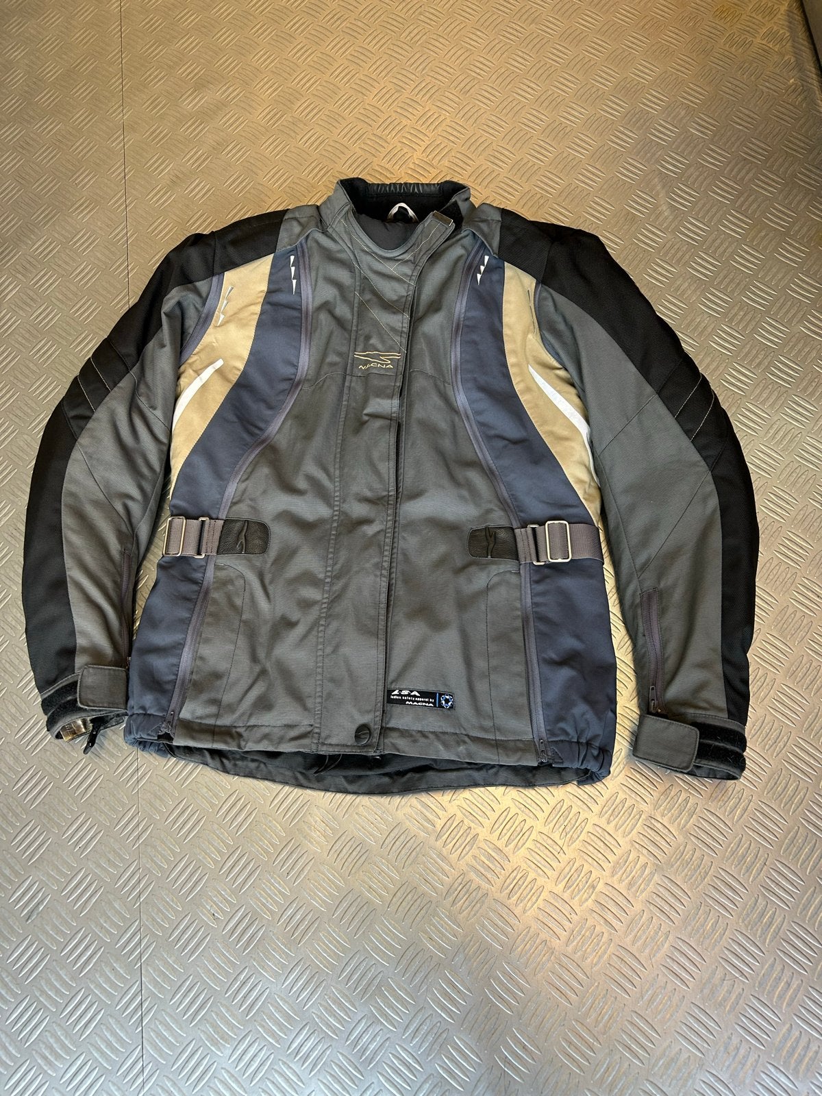 Macna motorjas textiel Heren Maat L/50, Motoren, Ophalen of Verzenden, Tweedehands, Heren, Jas | textiel