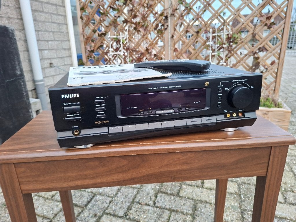 uitstekende philips fr733 versterker met tuner en rds