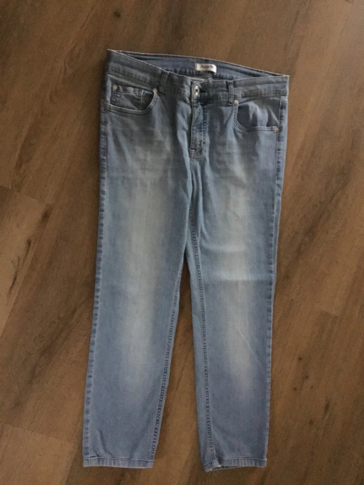 Te koop:  Angels Jeans mt 42, Ophalen of Verzenden, Zo goed als nieuw, Blauw, W33 - W36 (confectie 42/44)