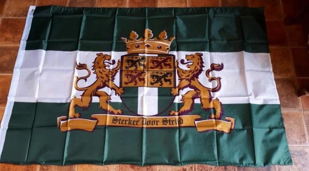 Feyenoord Sterker door Strijd vlag, Verzenden, Nieuw
