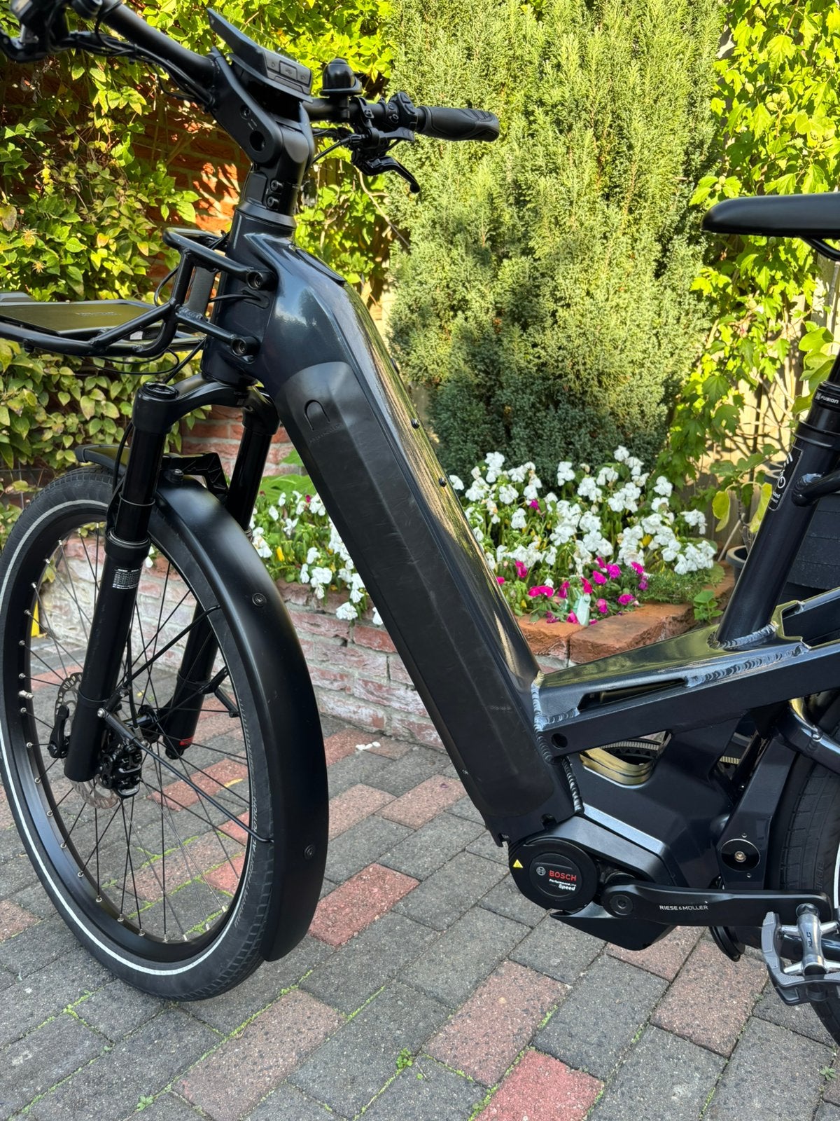 Homage Riese&Müller GT rohloff HS dualbattery 1250wh, Zo goed als nieuw, 47 tot 51 cm, 50 km per accu of meer, Ophalen