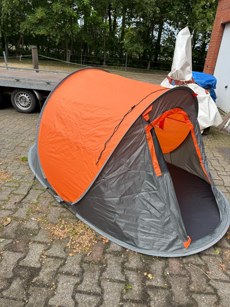 Pop-up tent 2-persoons, Caravans en Kamperen, Ophalen of Verzenden, Zo goed als nieuw, Tot en met 2