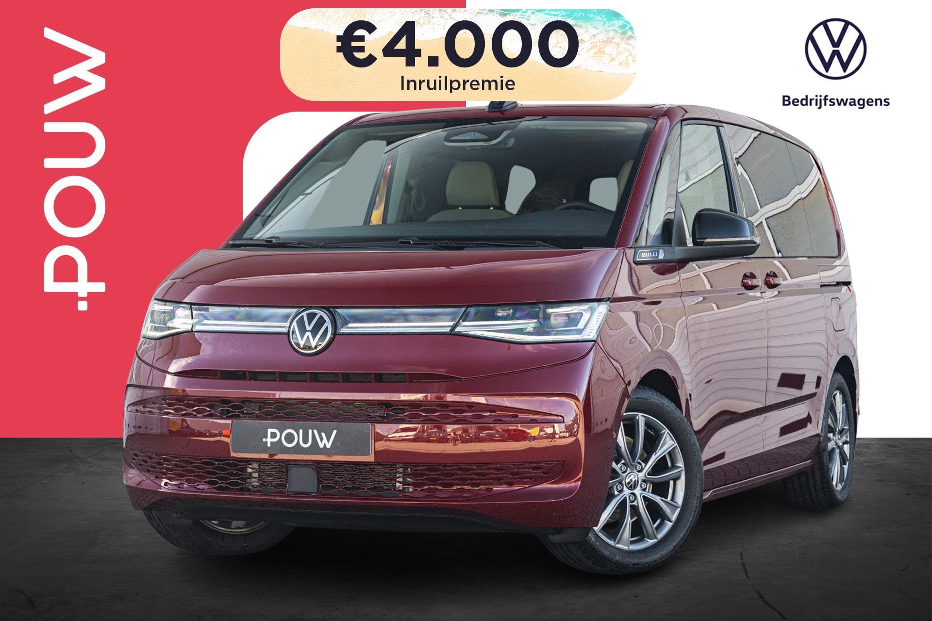 Volkswagen Multivan 1.5 eHybrid 245pk L1 Bulli Edition 4Moti, Auto's, Automaat, 12 maanden, 1498 cc, Euro 6