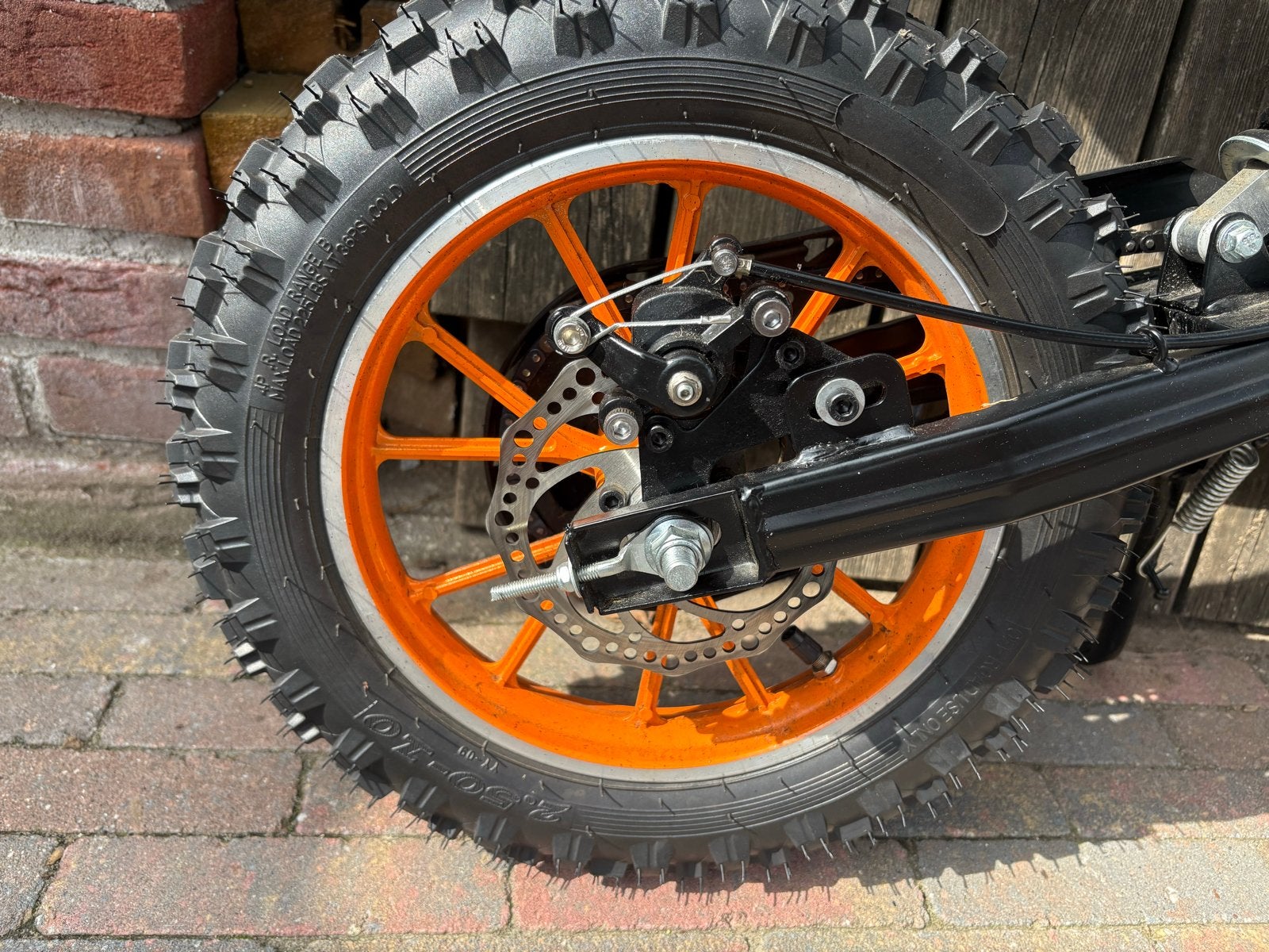 49cc Crossmotor 2-takt zo goed als nieuw met toebehoren, Fietsen en Brommers, Brommers | Crossbrommers, Ophalen, Zo goed als nieuw