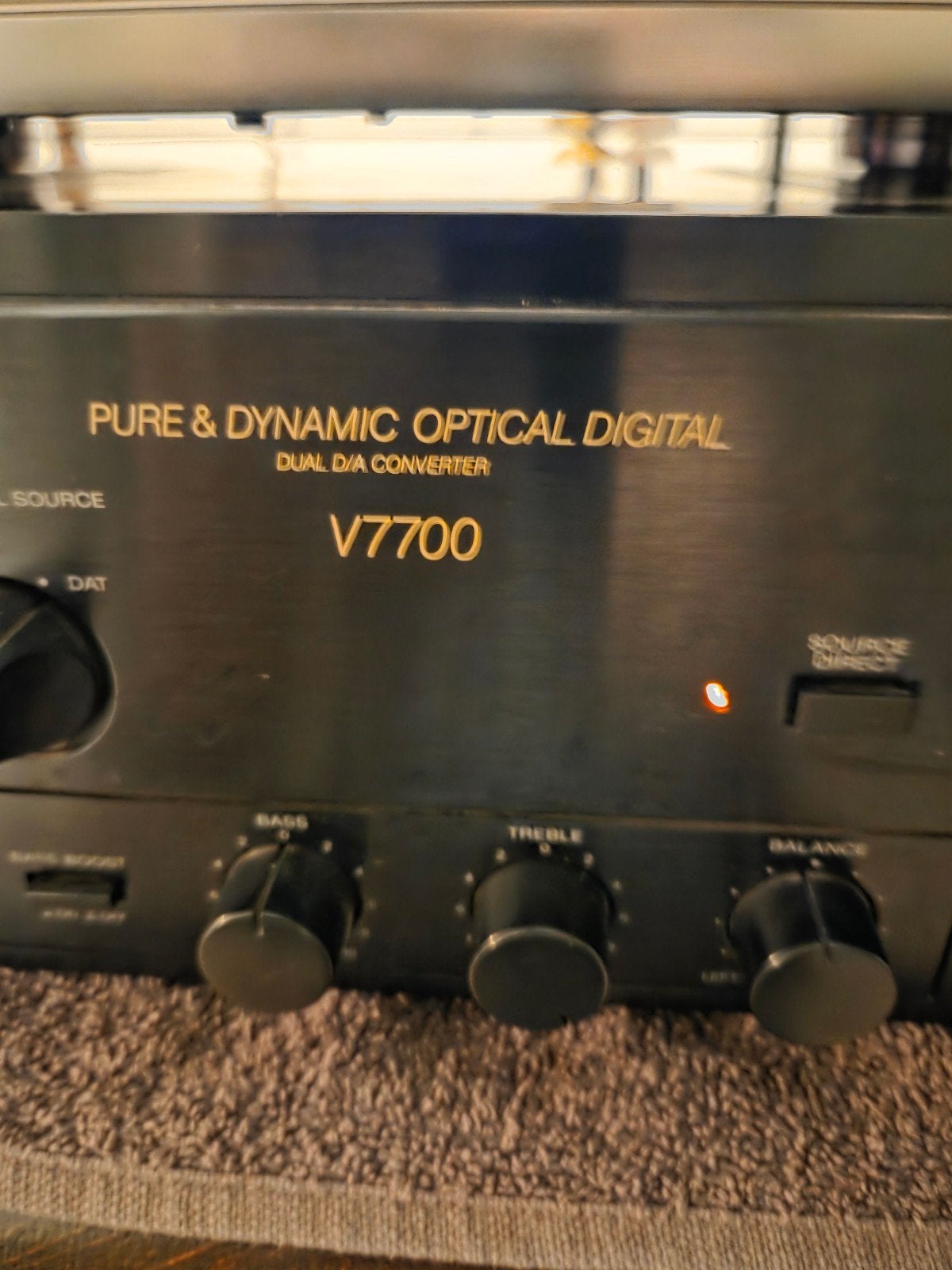Sony TA-V7700 Versterker - Perfect Werkend, Gebruikt, Ophalen of Verzenden, Sony, 120 watt of meer