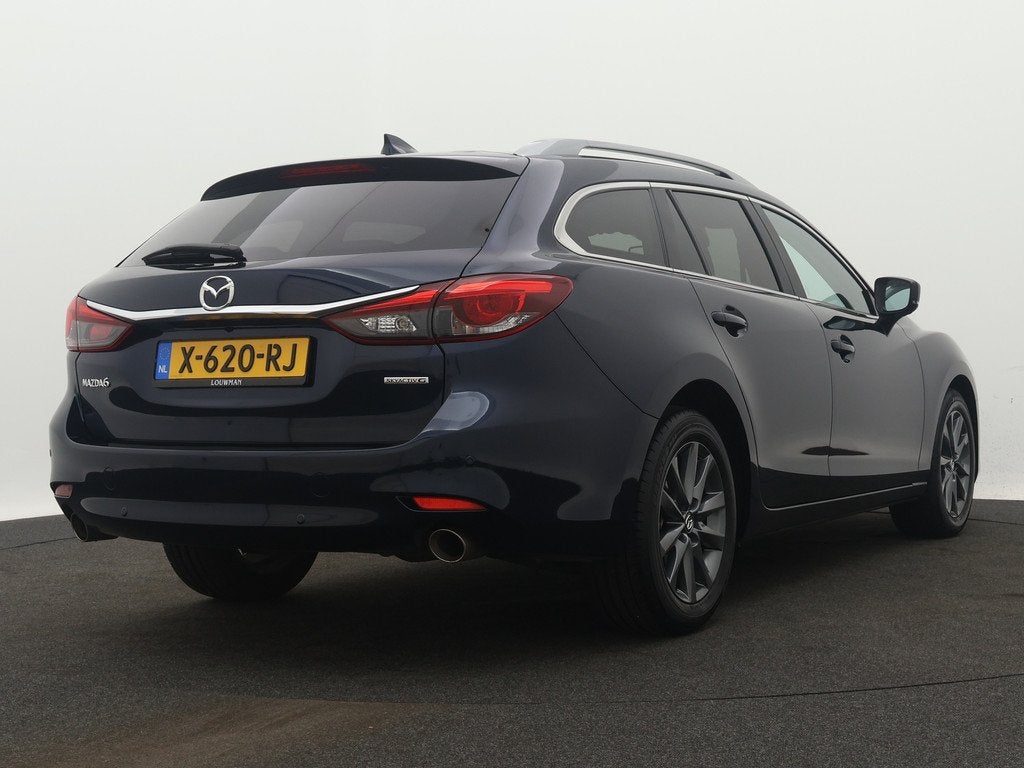 Mazda 6 Sportbreak 2.0 SkyActiv-G 165 Centre-Line | Stoelver, Auto's, Mazda, Stof, Gebruikt, 4 cilinders, Automatische klimaatregeling