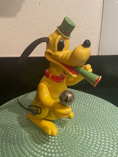 WDP Marx Party Pluto windup met toeter en bellen '50, Ophalen of Verzenden, Goofy of Pluto, Zo goed als nieuw, Overige typen