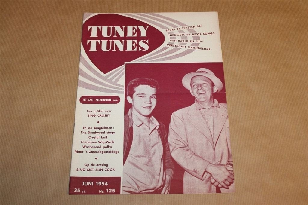 Tuney Tunes - No. 125 - Juni 1954, Ophalen of Verzenden, 1940 tot 1960, Knipsel(s)