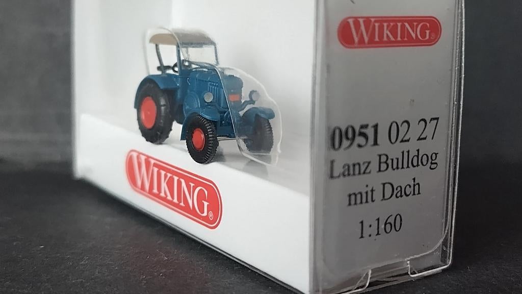 Lanz Bulldog 1;160 N spoor Wiking Pol, Wiking Modellbau GmbH, Tractor of Landbouw, Nieuw, Ophalen of Verzenden