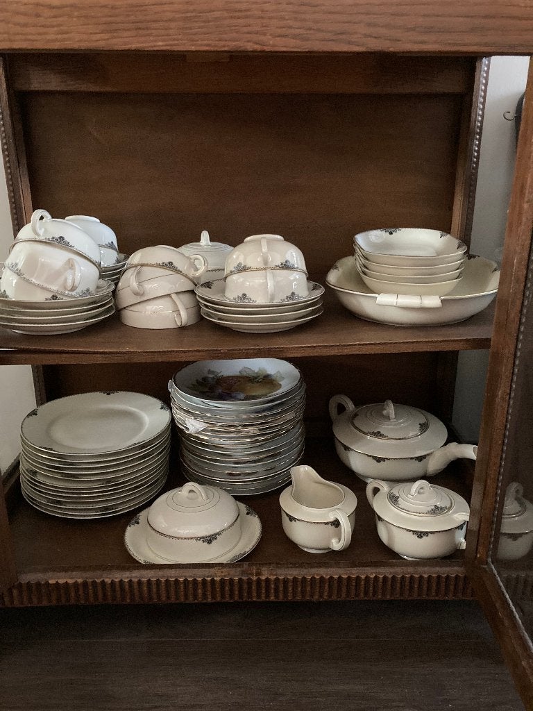 Art deco Servies, Ophalen