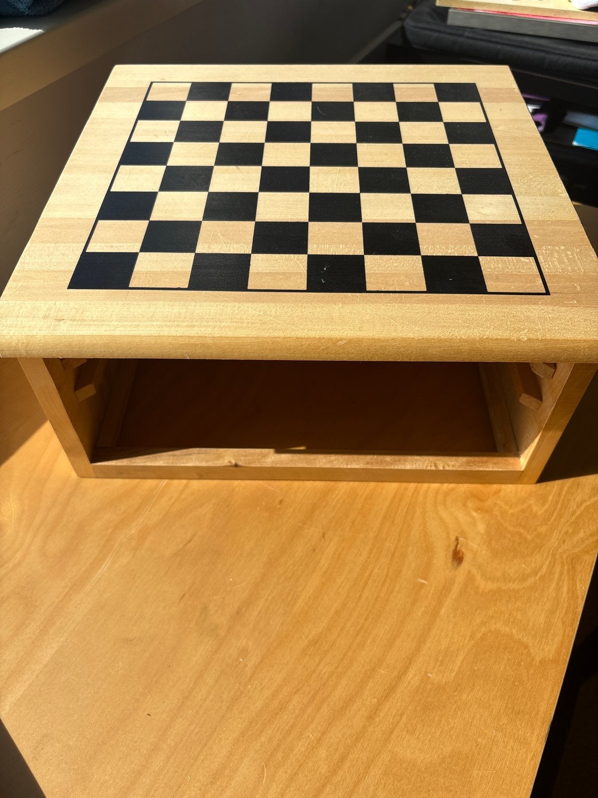 10-in-1 Spellenkist: Schaak, Backgammon, Mens Erger Je Niet, Een of twee spelers, Ophalen, Gebruikt, Reisspel