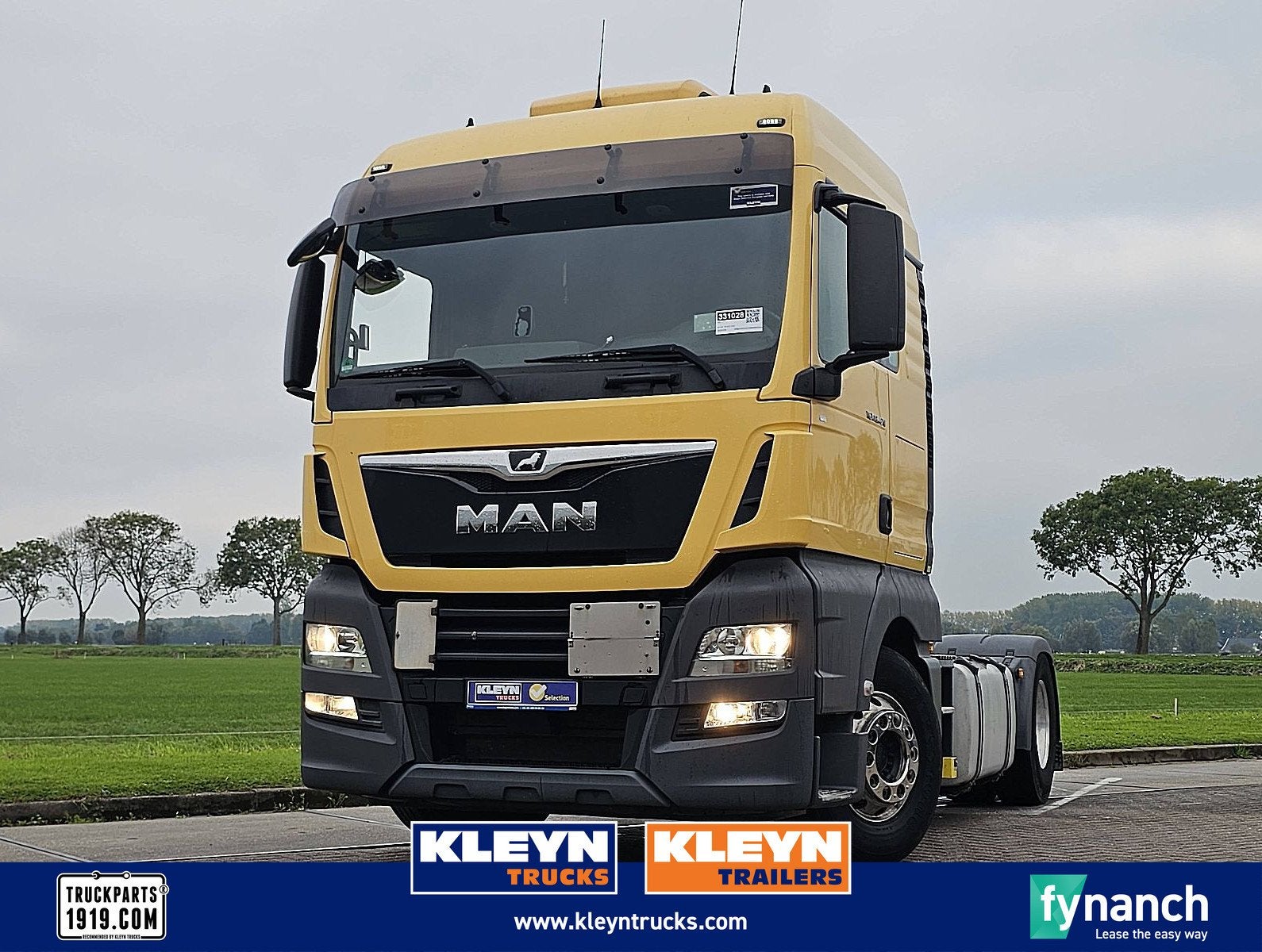 M.A.N. 18.470 TGX, Auto's, Automaat, Euro 6, Geel, Bedrijf