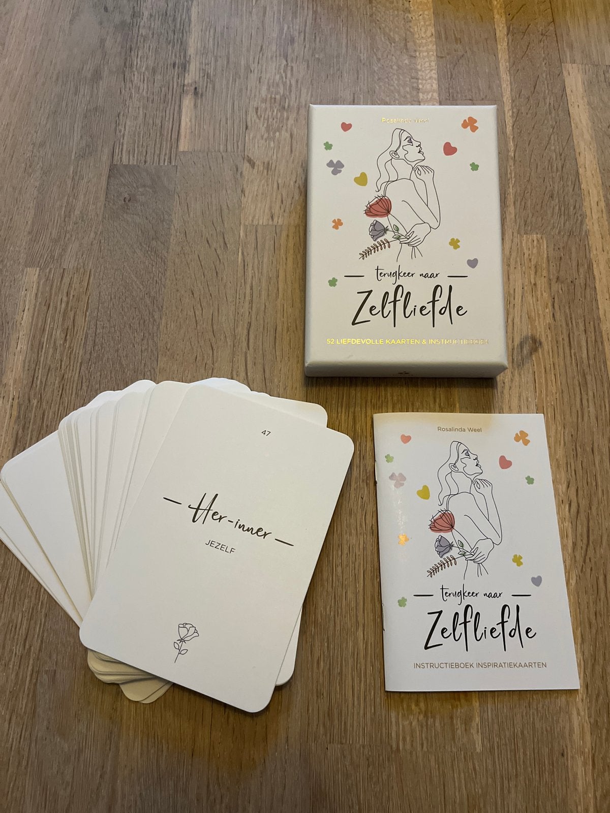 Terugkeer naar Zelfliefde: Inspiratiekaarten & Instructieboe, Ophalen of Verzenden, Zo goed als nieuw, Spiritualiteit algemeen